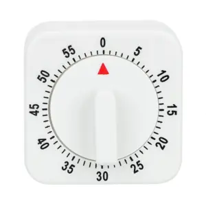 temporizador de cozinha mecânico 60 minutos