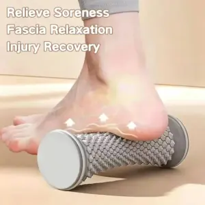 rolo de massagem para os pés