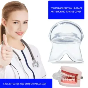 dispositivo anti ronco de silicone para língua