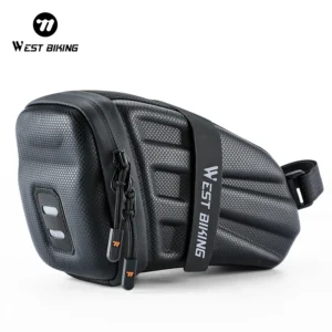 saco de selim impermeável para bicicleta