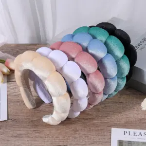 esponja headband maquiagem spa