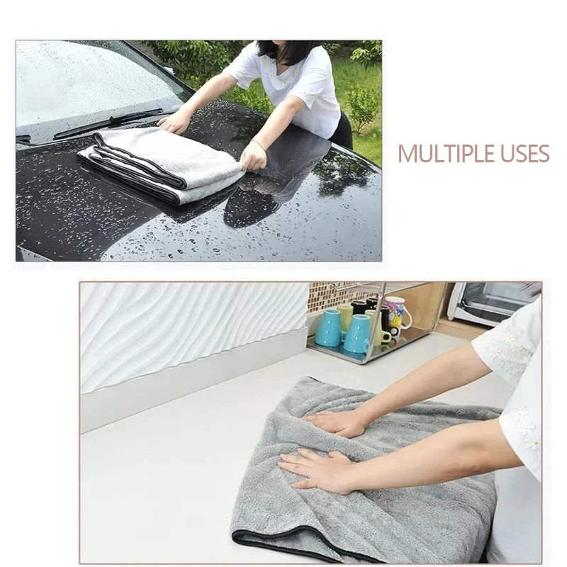 Toalha de Microfibra One Time Secagem Automotiva 40x60cm - Imagem 4
