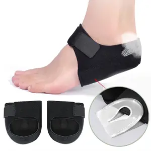 almofada de calcanhar de silicone