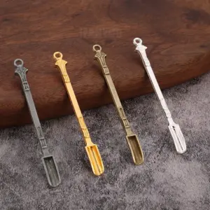 colher pá mini de metal