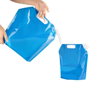 recipiente de água dobrável