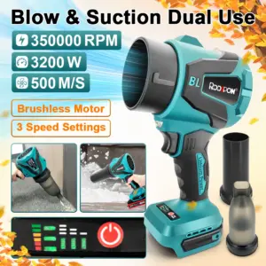 soprador turbo elétrico sem fio