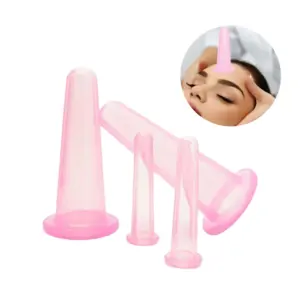 silicone facial cupping set