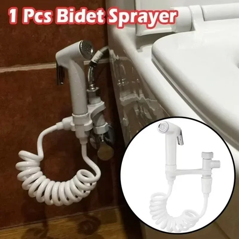 Pulverizador Portátil Higiênico ABS Cromado para Banheiro - Imagem 2