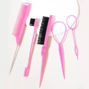 kit 5 pentes cabeleireiro