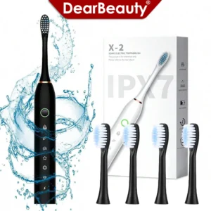 escova dental elétrica sônica recarregável