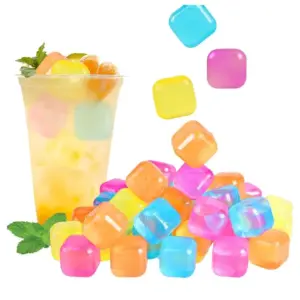 cubos de gelo reutilizáveis para bebidas