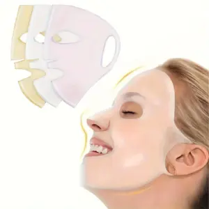 máscara facial de silicone 3D