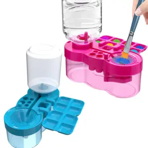 lavador de pincéis de pintura ciclo de água
