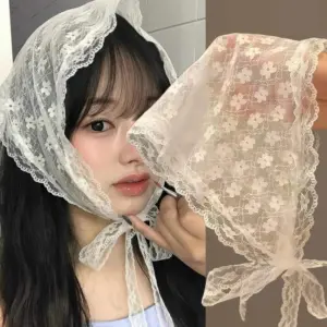 lenço de cabelo bandana triângulo