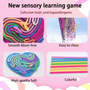 placa de atividade sensorial montessori