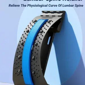massageador de costas com suporte lombar