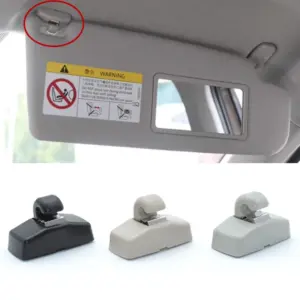 clipe suporte viseira solar vw