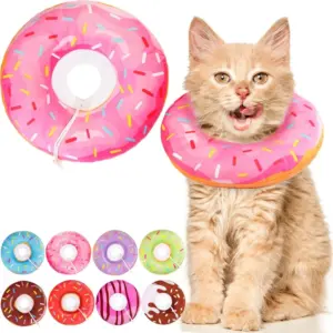 coleira protetora macia para gatos