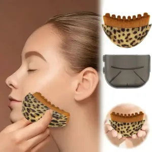 escova de massagem facial manual