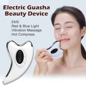 massageador elétrico gua sha microcorrente