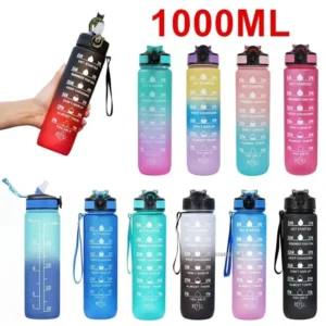 garrafa de água plástica 1000ml