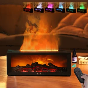 difusor umidificador de aroma chama