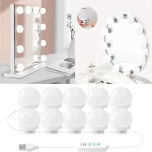 lâmpadas LED para espelho de maquiagem