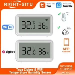 sensor de umidade e temperatura zigbee