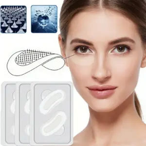 máscara de olhos com microagulhas