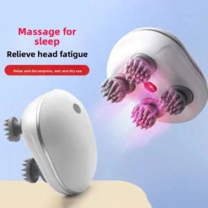 massageador de couro cabeludo elétrico portátil