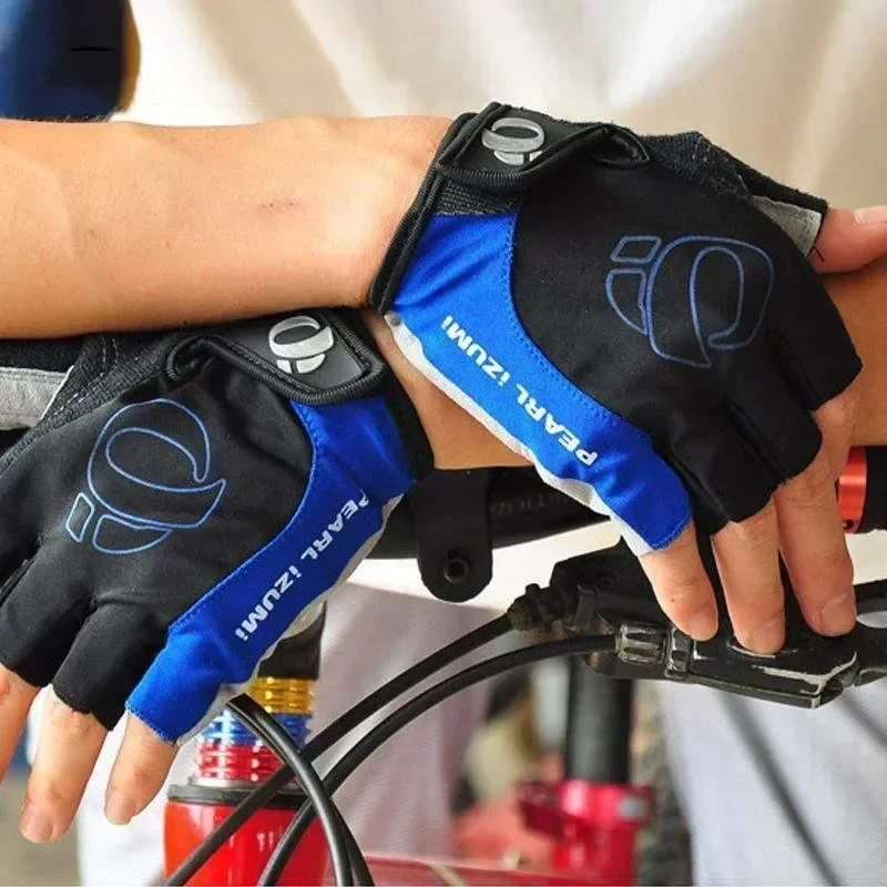 Luvas de Ciclismo Meio Dedo Antiderrapante com Gel - Imagem 5