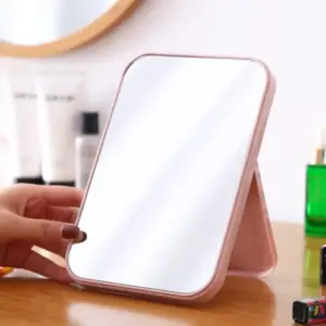 espelho cosmético portátil dobrável
