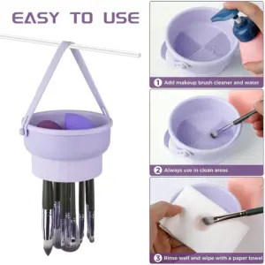 tapete de silicone para limpeza de pincéis