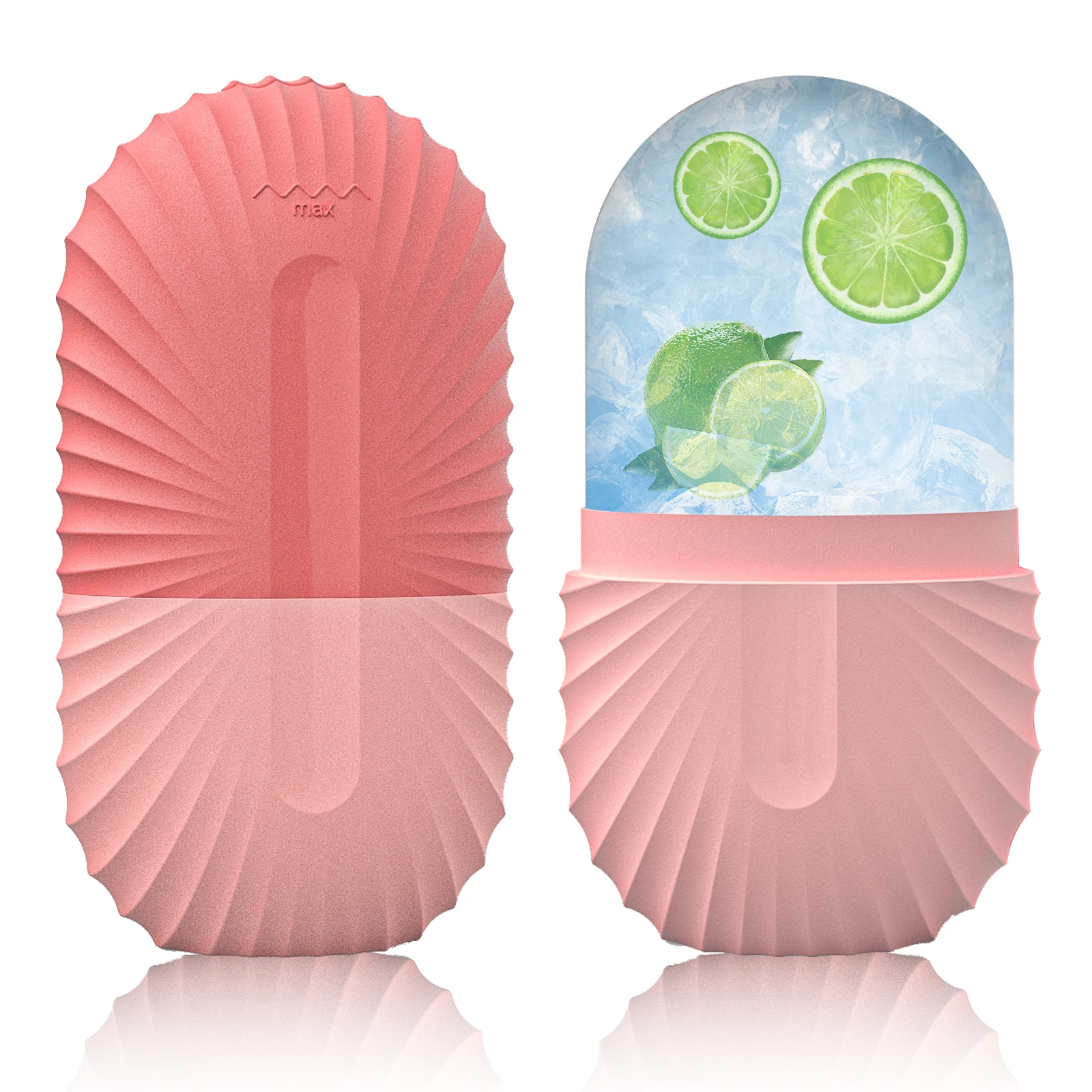 molde de cubo de gelo facial de silicone