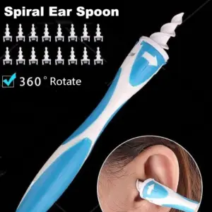 limpador de ouvido manual silicone