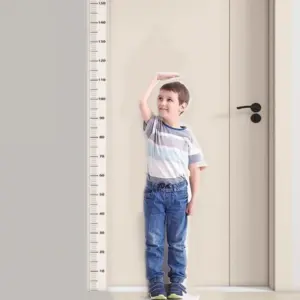 adesivo de parede fita métrica infantil