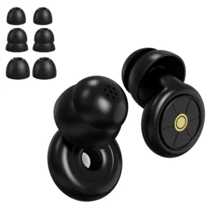 protetores auriculares de silicone reutilizáveis