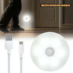 lâmpada noturna led sensor de movimento