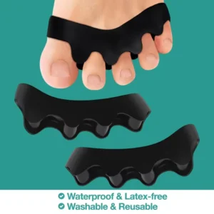 separador de dedos em silicone