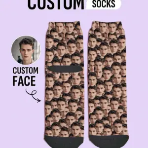 meias personalizadas com foto