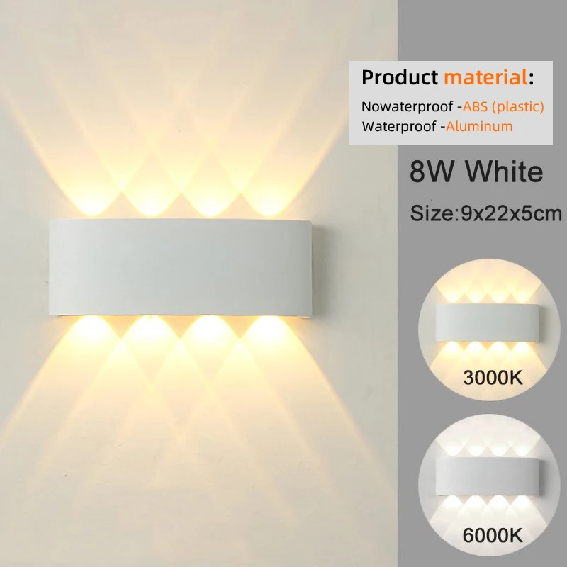Arandela de Parede LED Moderna Branca - Imagem 3