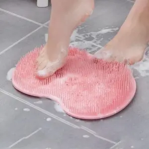 escova de massagem esfoliante chuveiro