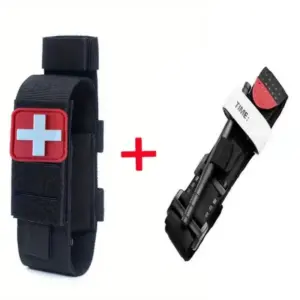 kit primeiros socorros tático portátil