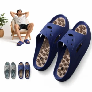 chinelos de massagem com acupressão masculinos