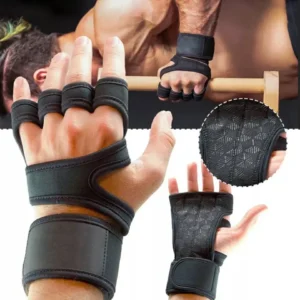 luvas de ginástica com envoltório de pulso