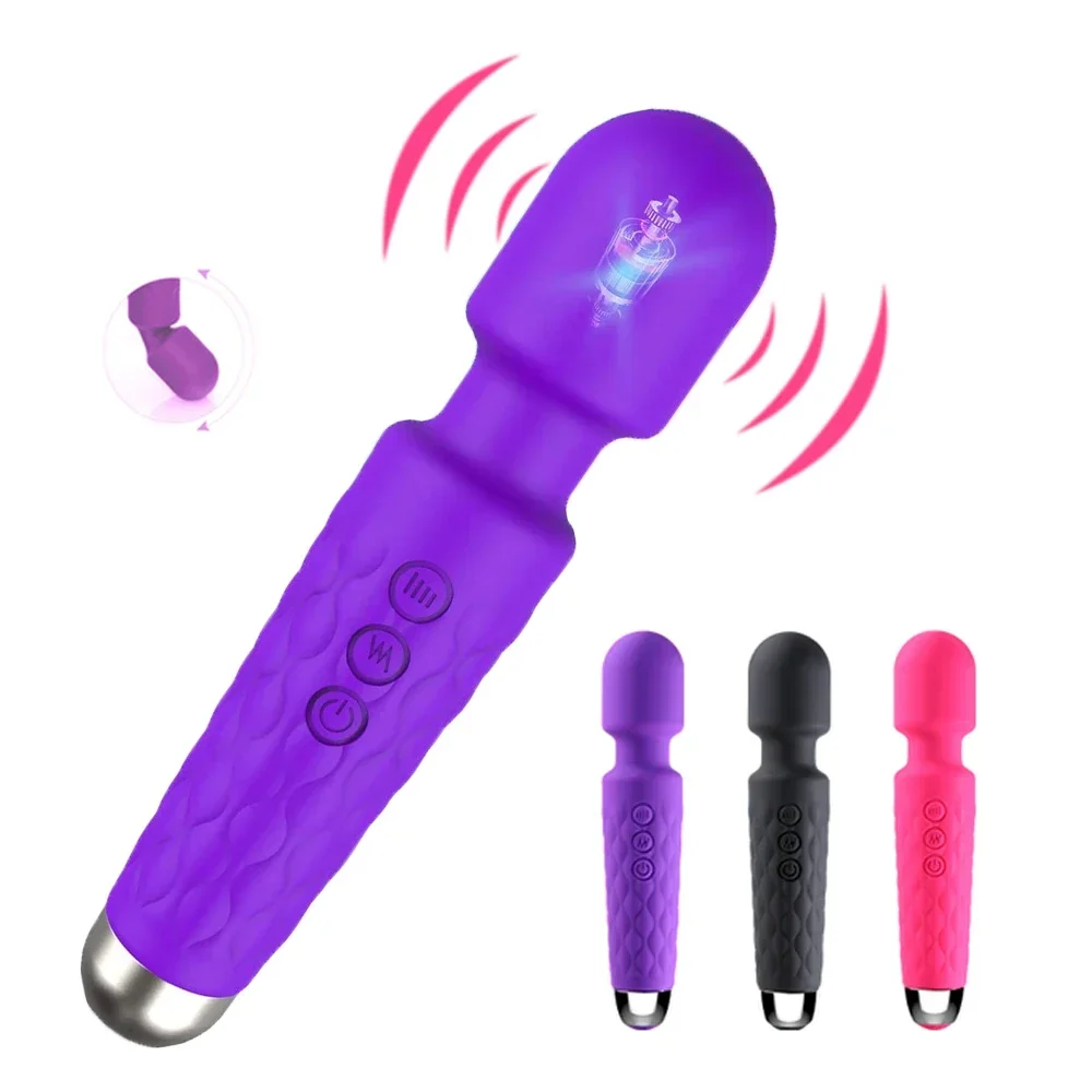 massageador de varinha recarregável sem fio
