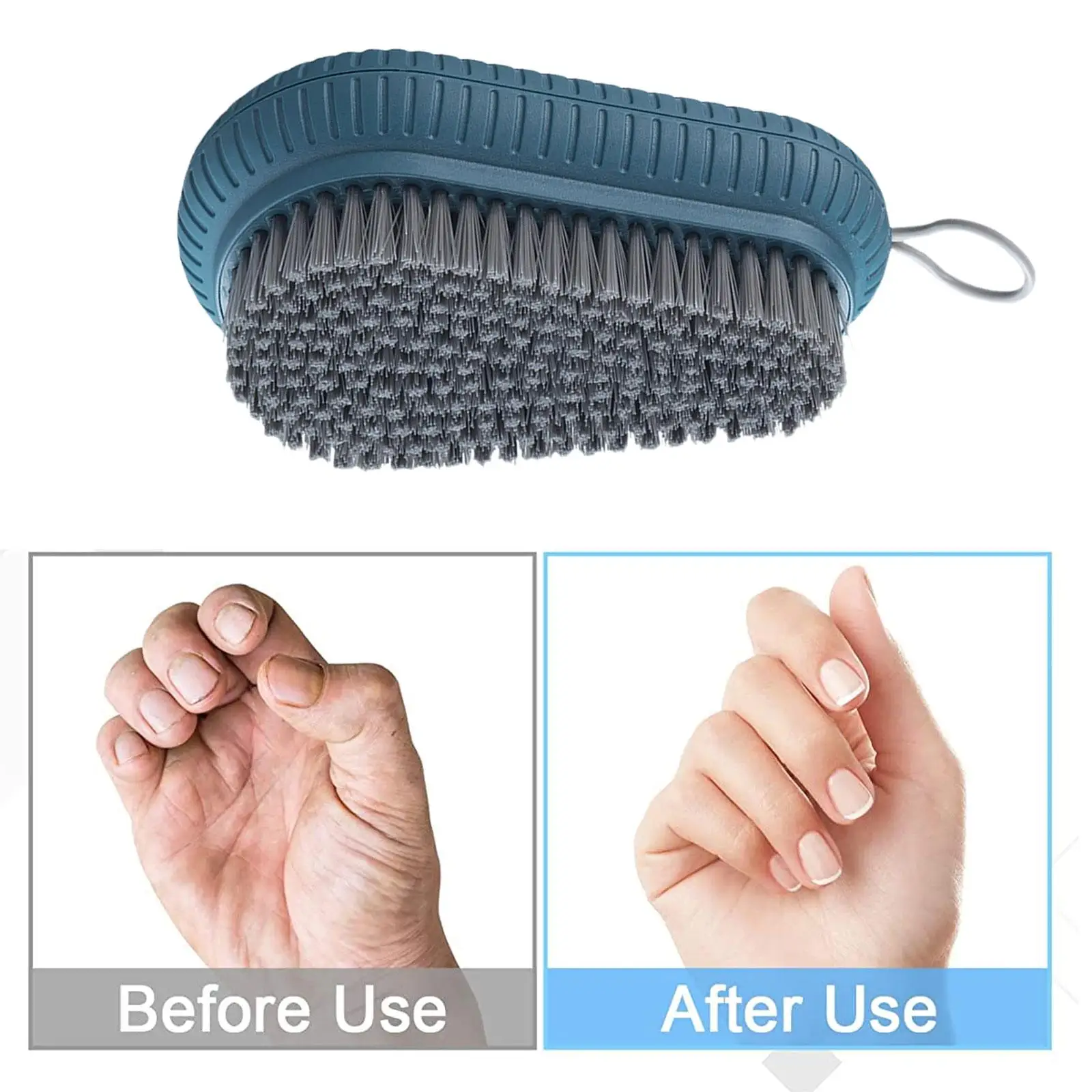 escova de unhas para limpeza