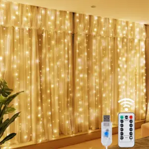 luz de cortina led mutável