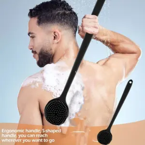 escova de banho de silicone