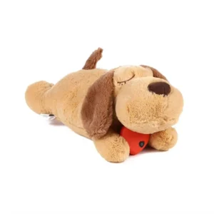 brinquedo de pelúcia cão batimento cardíaco